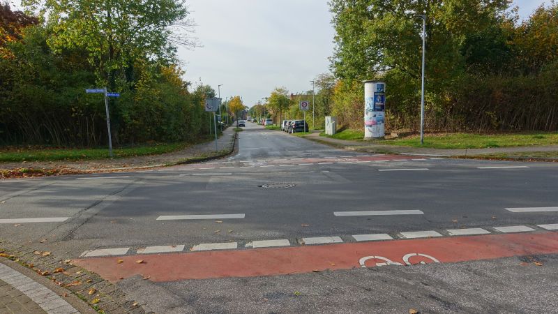 Bild: Einfahrt nach Seemühlen-Nord